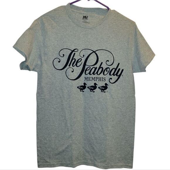 The Peabody Memphis  T-Shirt Gray- Size Small - Picture 1 of 4